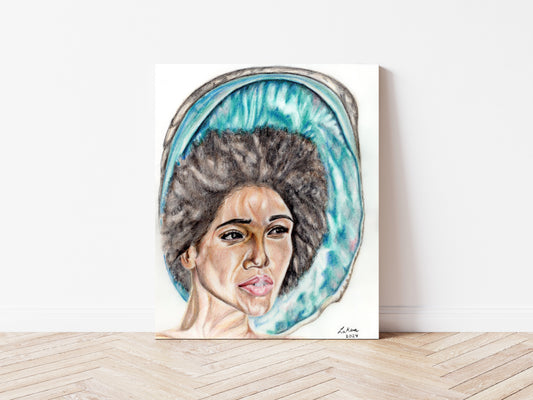 Pearl Canvas Print 11x14 inches