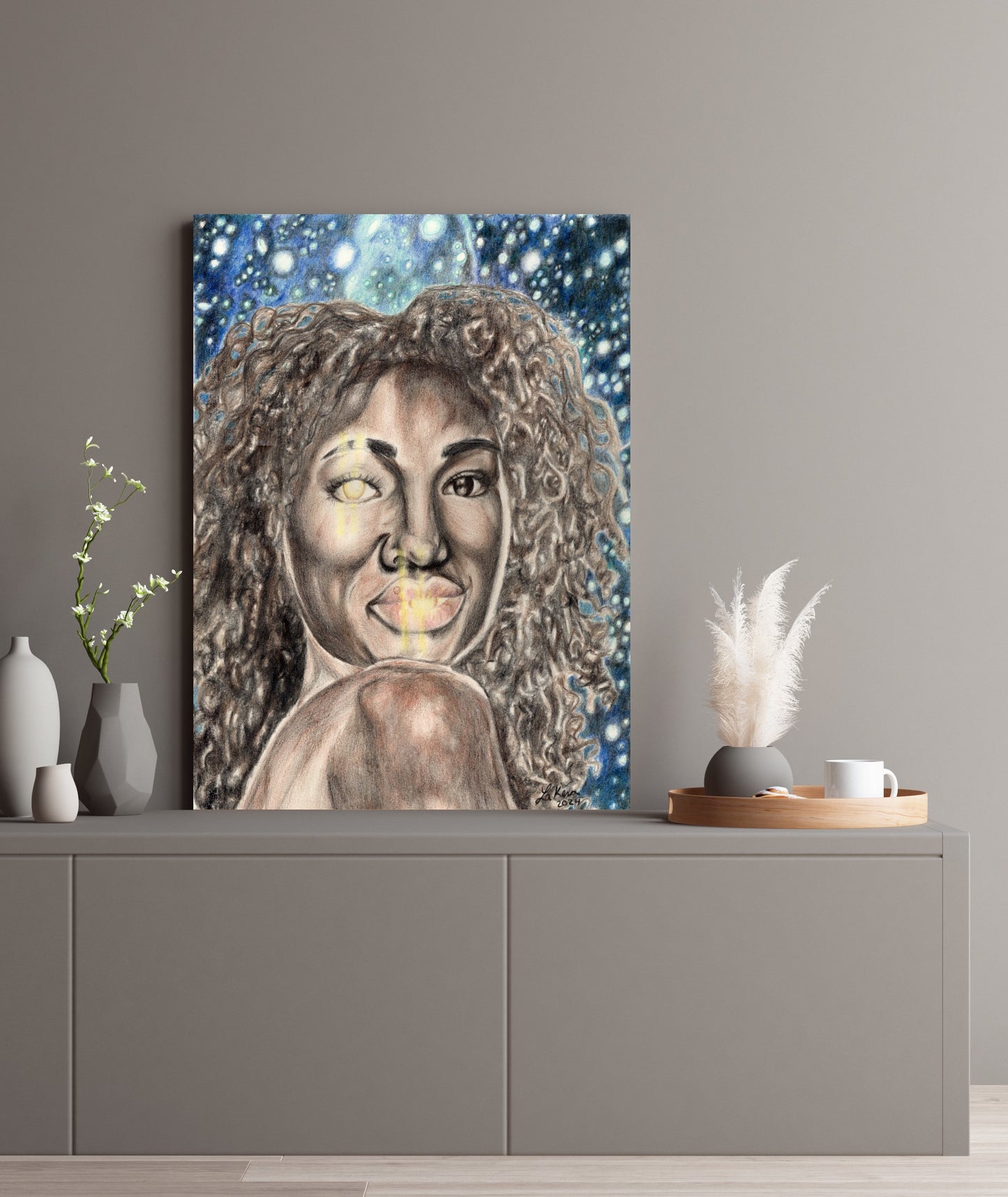 Star Eyes Canvas Print