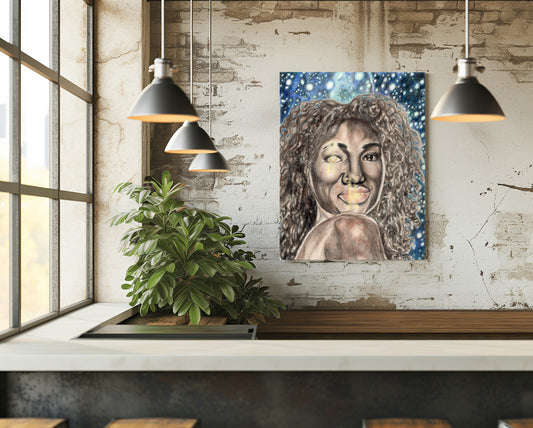 Star Eyes Canvas Print