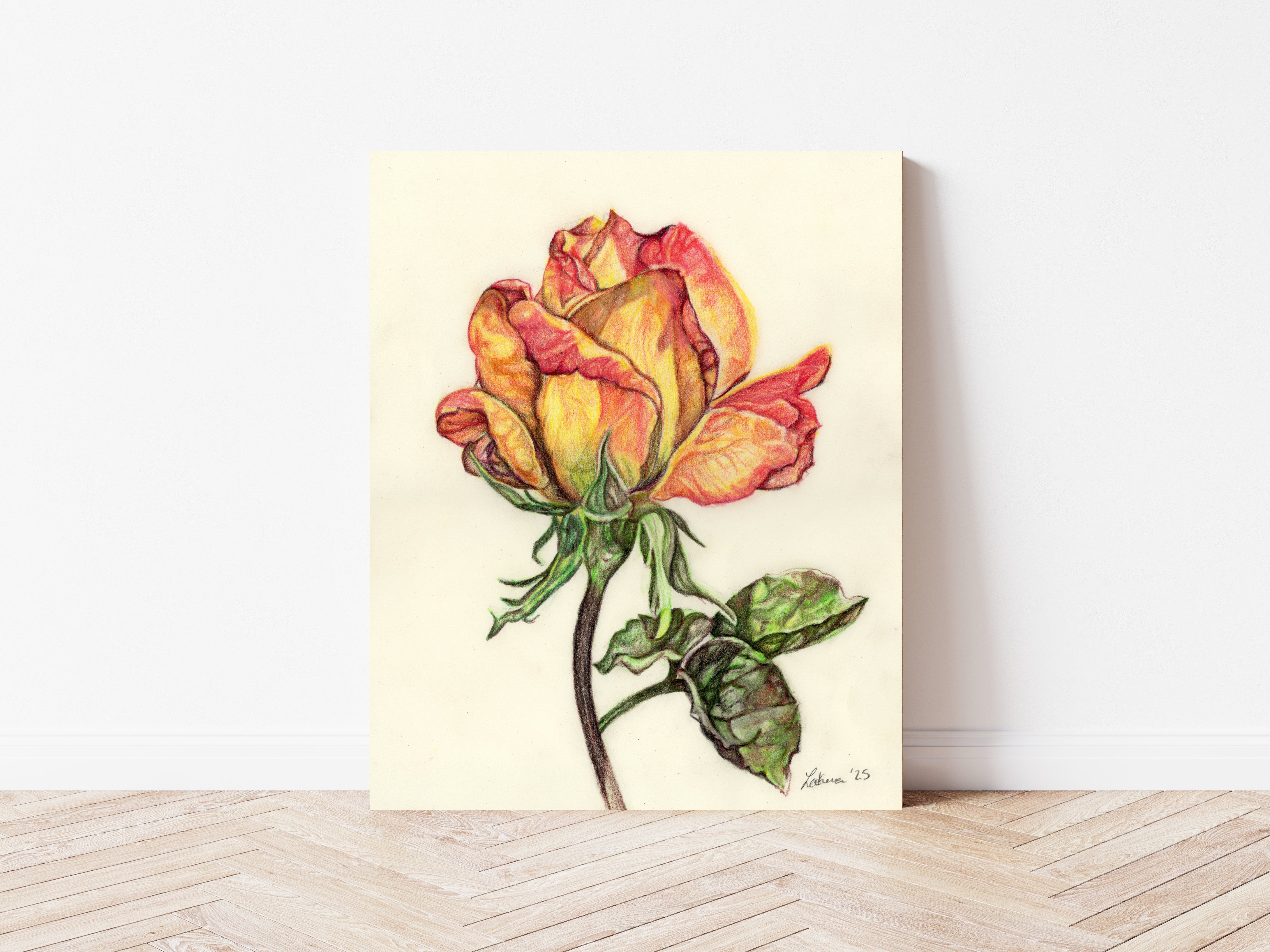 Yellow Rose – LGFineArt